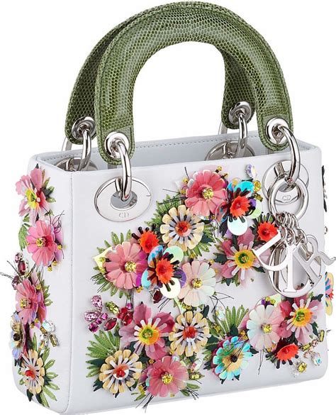 dior flower bag